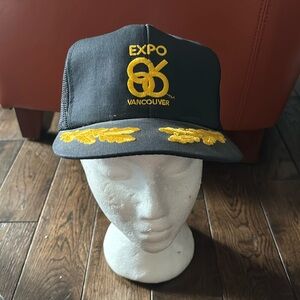 Vintage Vancouver Expo 86 Trucker Hat